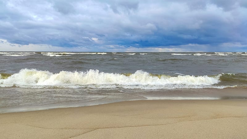 morze wyspa sobieszewska gdańsk