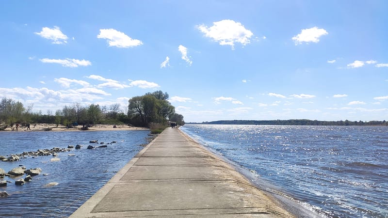 wisła martwa smiała wyspa sobieszewska gdańsk